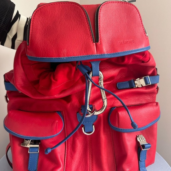 Hènope Leggenda M Backpack MEDIUM RED/BLUE - Picture 13 of 16